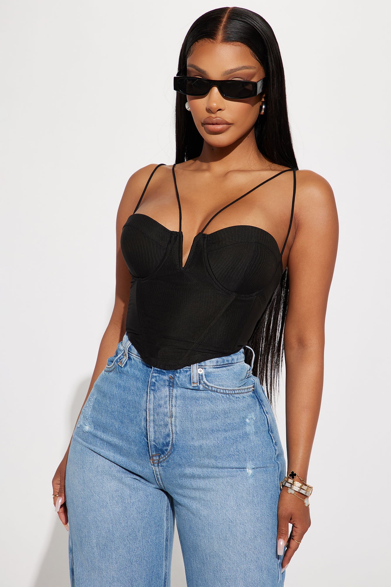 Black Corset Top